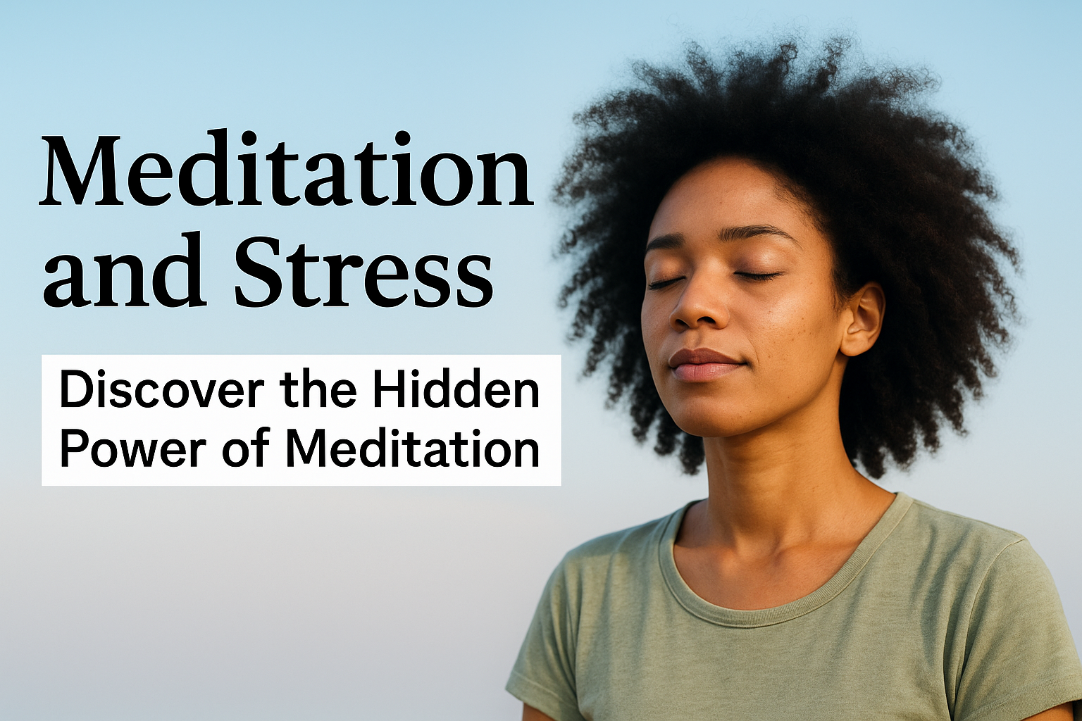 Meditation and Stress article thumbnail